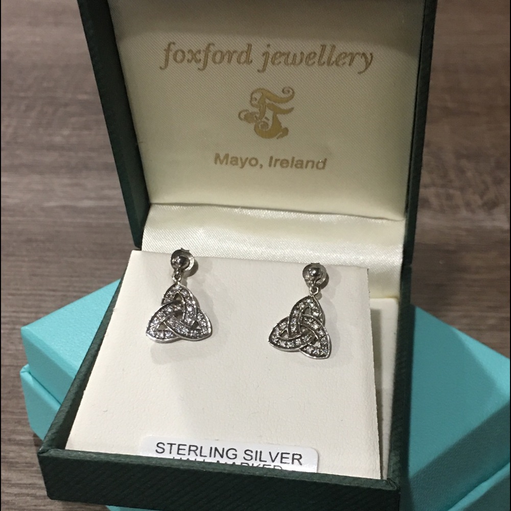Sterling Silver Celtic Knot Earrings